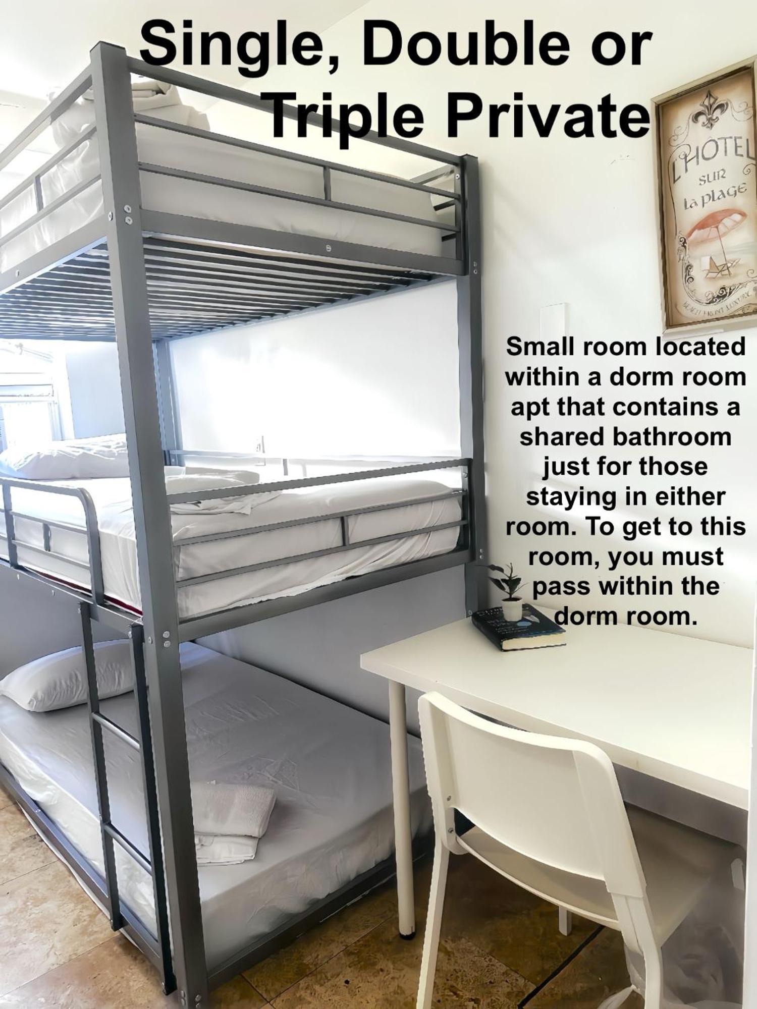 Bikini Hostel, Cafe & Beer Garden (Adults Only) Miami Beach Extérieur photo